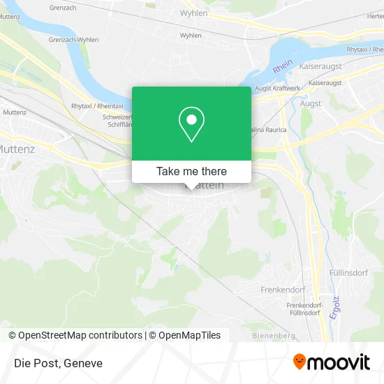 Die Post map