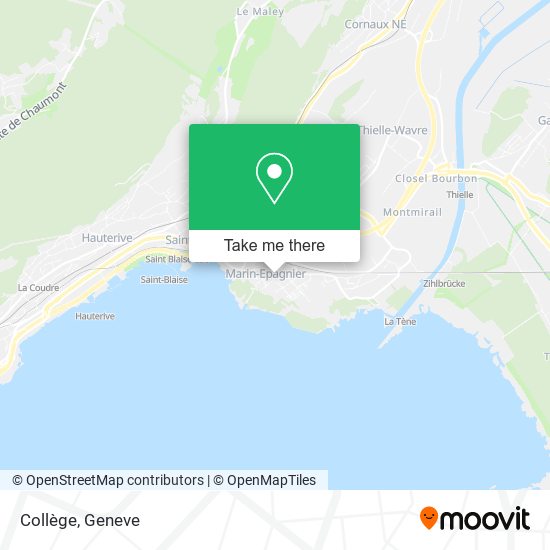 Collège map