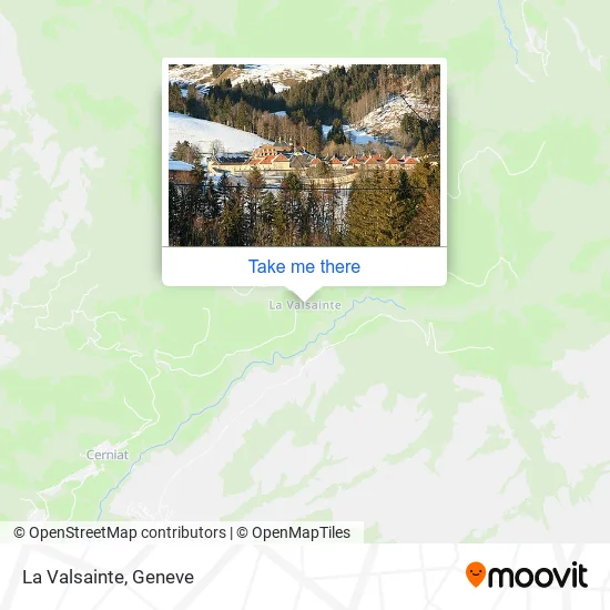 La Valsainte map