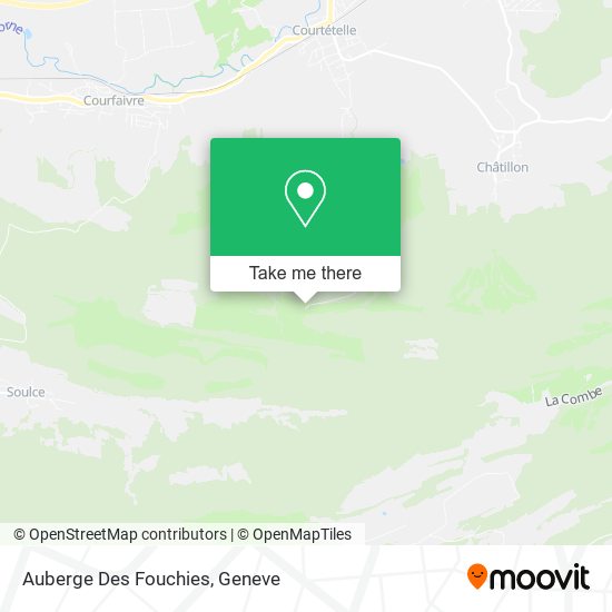 Auberge Des Fouchies map