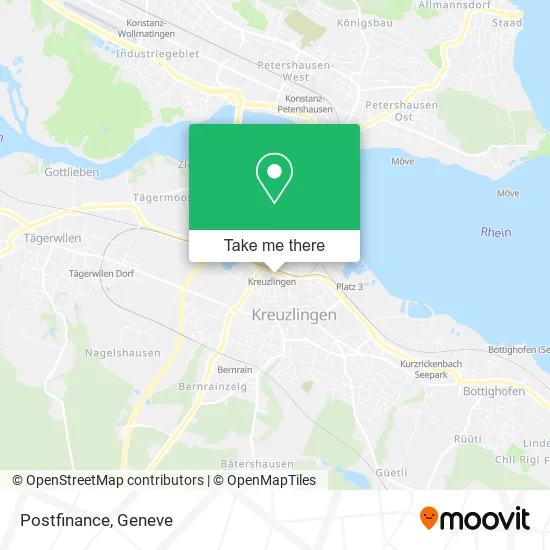 Postfinance map