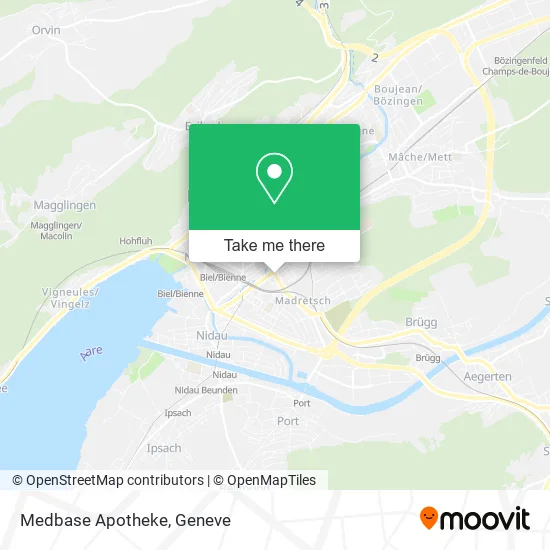 Medbase Apotheke map