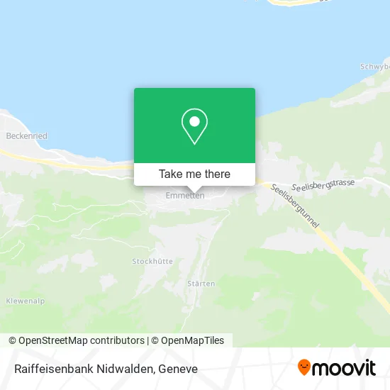 Raiffeisenbank Nidwalden map