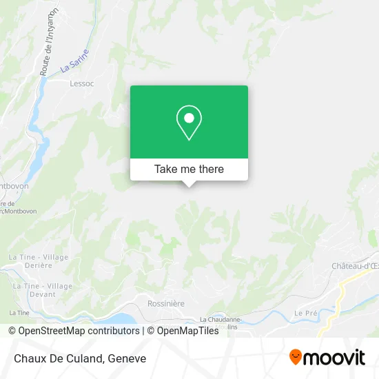 Chaux De Culand map