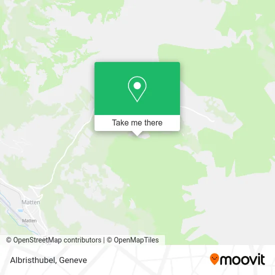 Albristhubel map