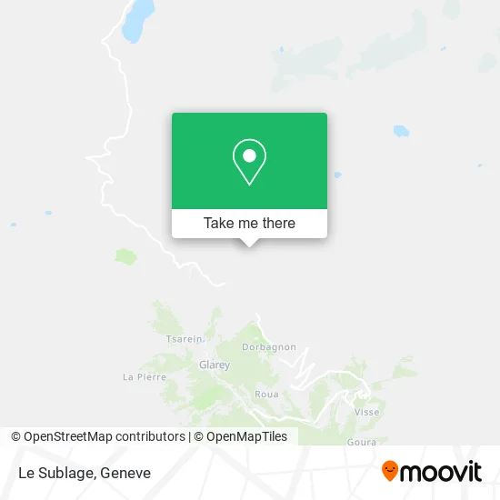 Le Sublage map