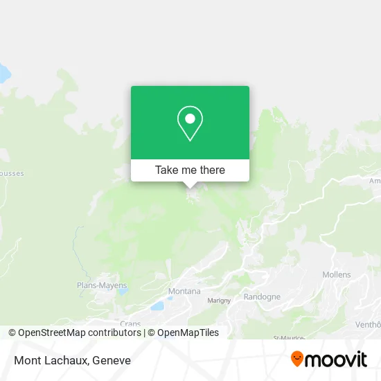 Mont Lachaux plan