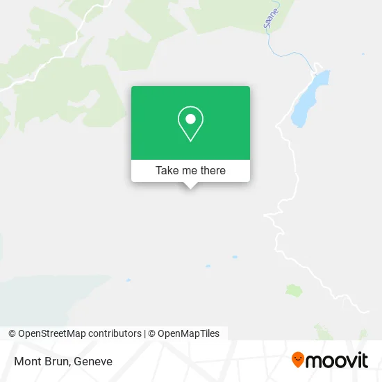 Mont Brun plan