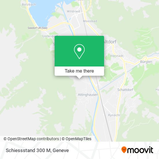 Schiessstand 300 M map