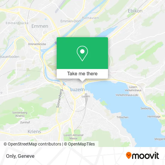Only map