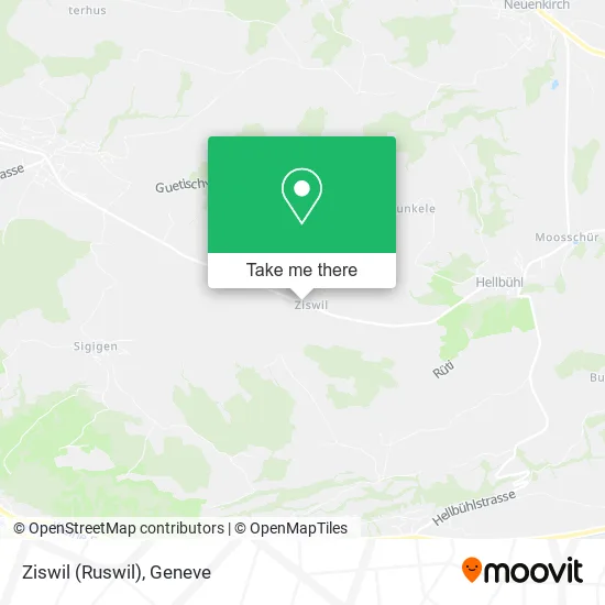 Ziswil (Ruswil) map