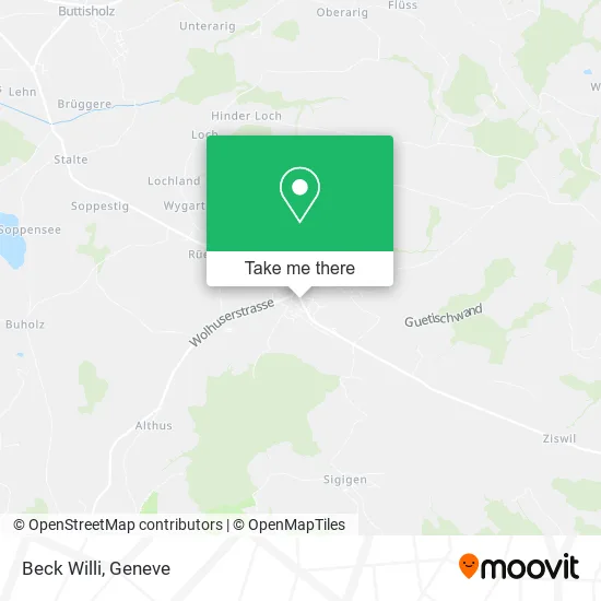 Beck Willi map