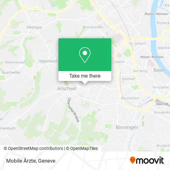 Mobile Ärzte map