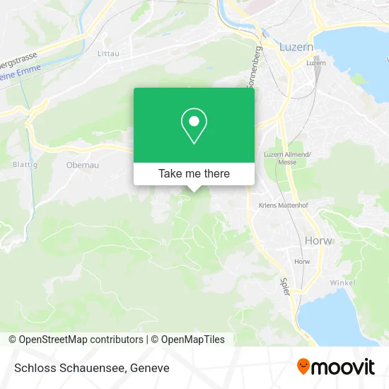 Schloss Schauensee map