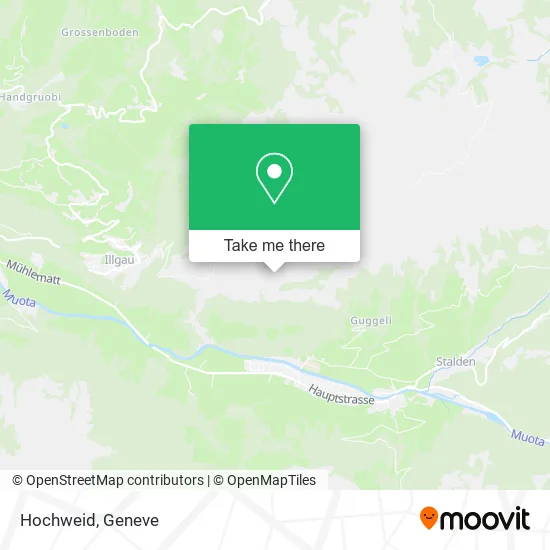 Hochweid map