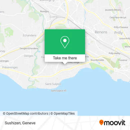 Sushizen map