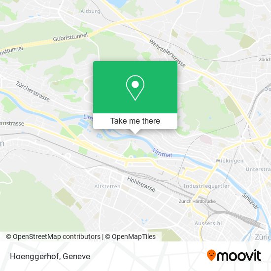 Hoenggerhof map