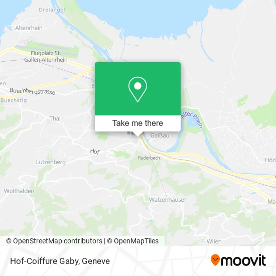 Hof-Coiffure Gaby map