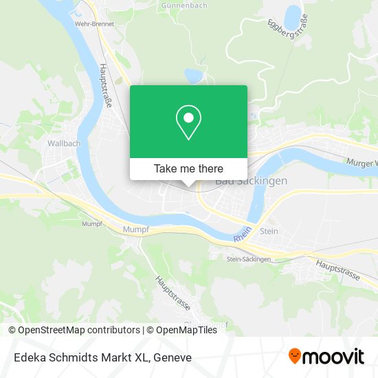 Edeka Schmidts Markt XL map