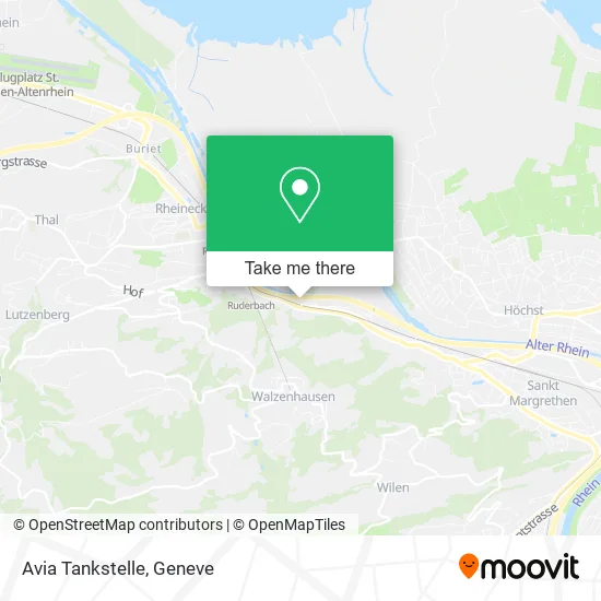 Avia Tankstelle map