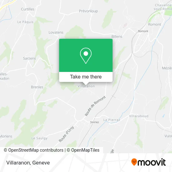 Villaranon map
