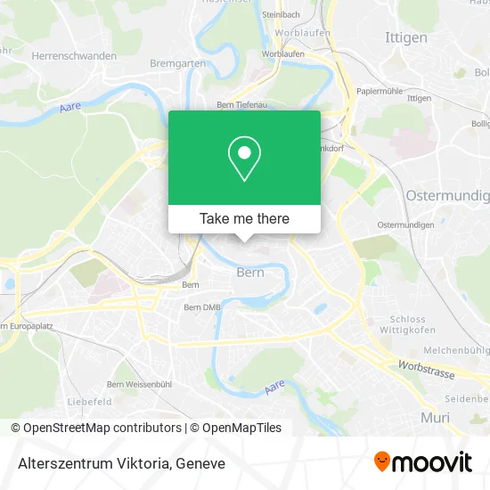 Alterszentrum Viktoria map