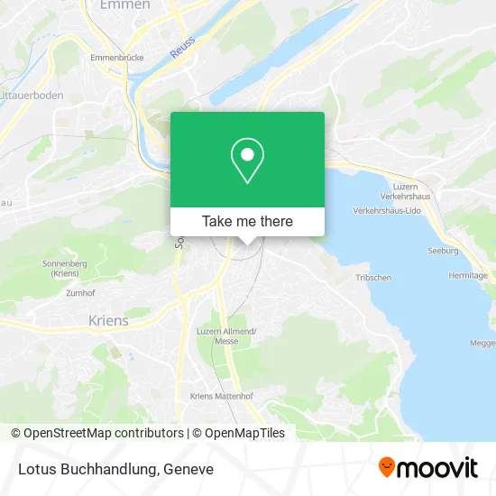 Lotus Buchhandlung map