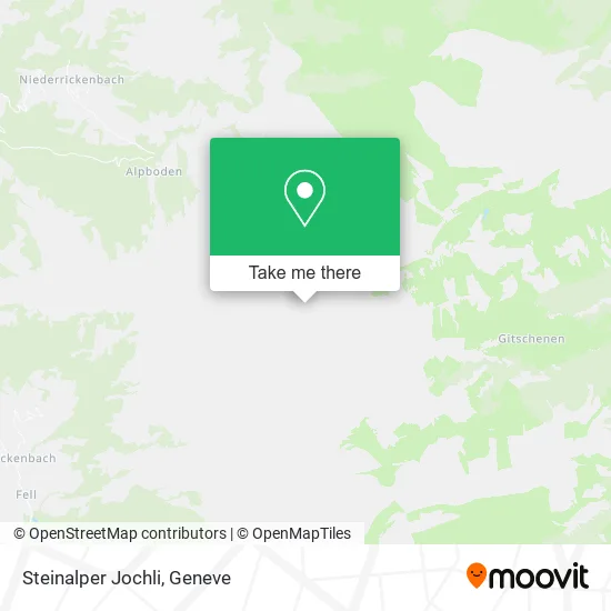 Steinalper Jochli map