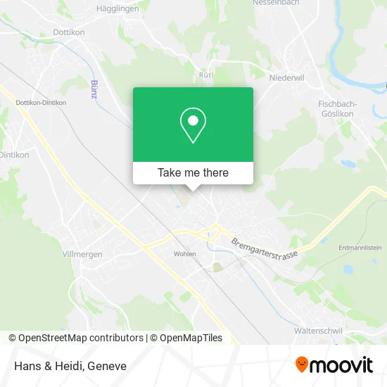 Hans & Heidi map