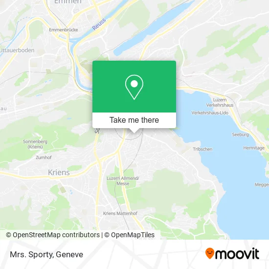 Mrs. Sporty map