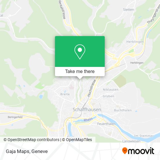 Gaja Maps map