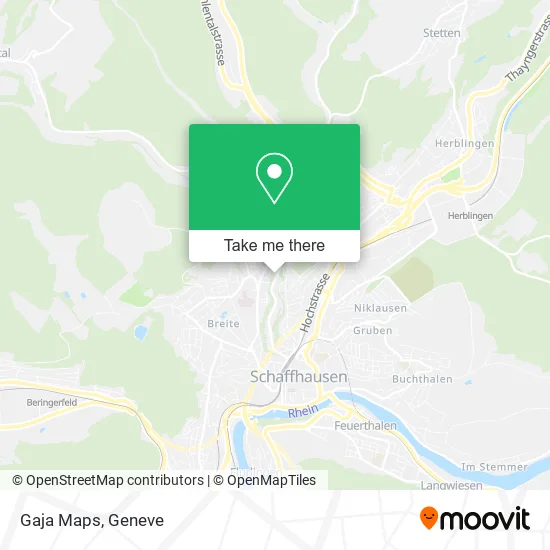 Gaja Maps map