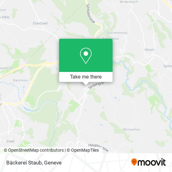 Bäckerei Staub map