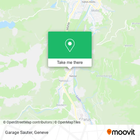 Garage Sauter map