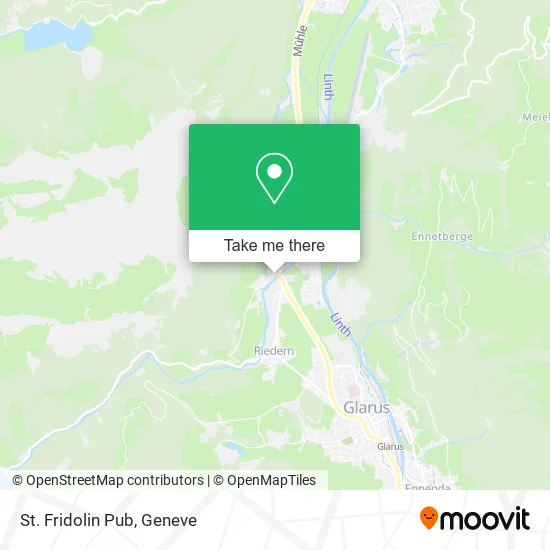 St. Fridolin Pub map