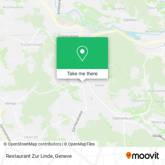 Restaurant Zur Linde map