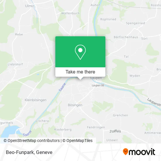 Beo-Funpark map