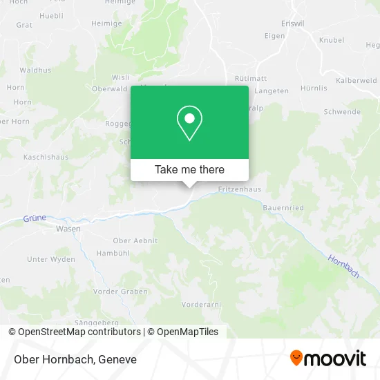 Ober Hornbach map