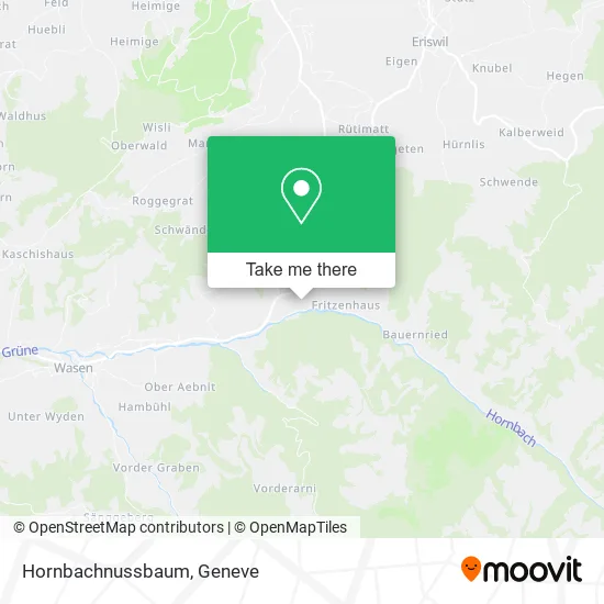 Hornbachnussbaum map