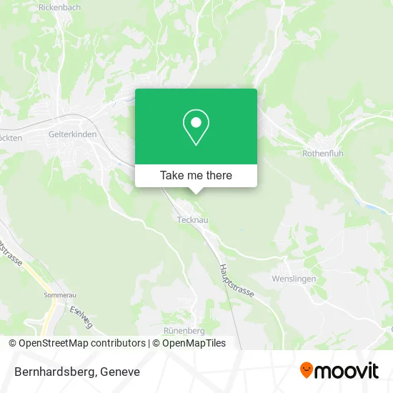 Bernhardsberg map
