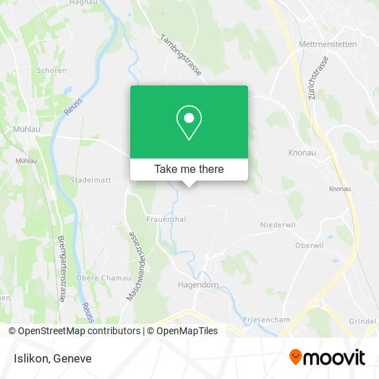 Islikon map