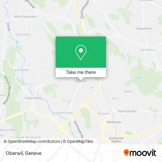 Oberwil map