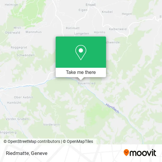 Riedmatte map