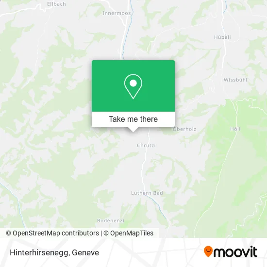 Hinterhirsenegg map