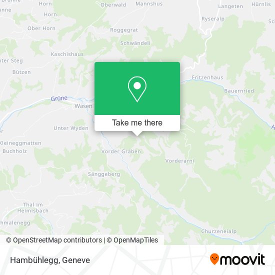 Hambühlegg map
