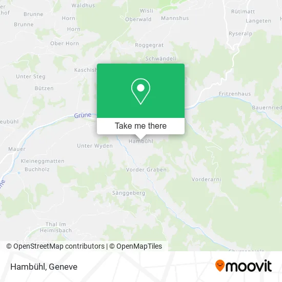 Hambühl map