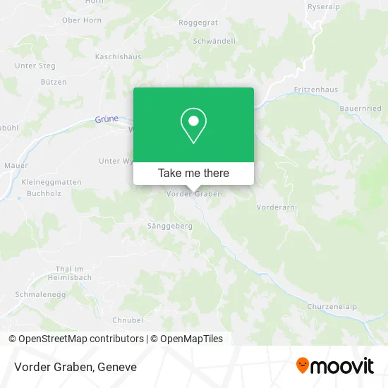 Vorder Graben map