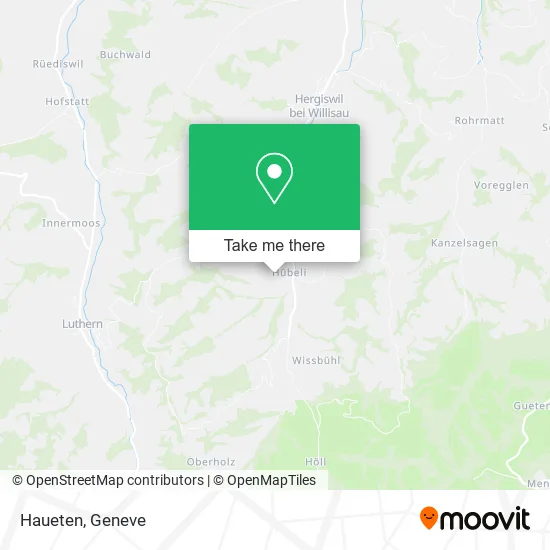 Haueten map