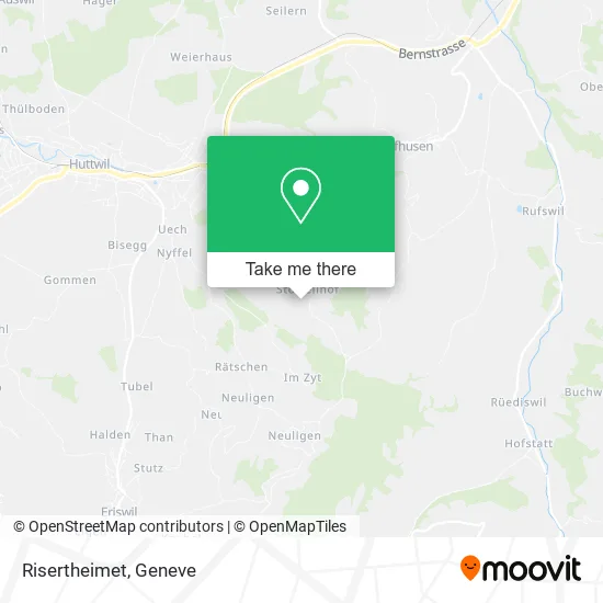 Risertheimet map