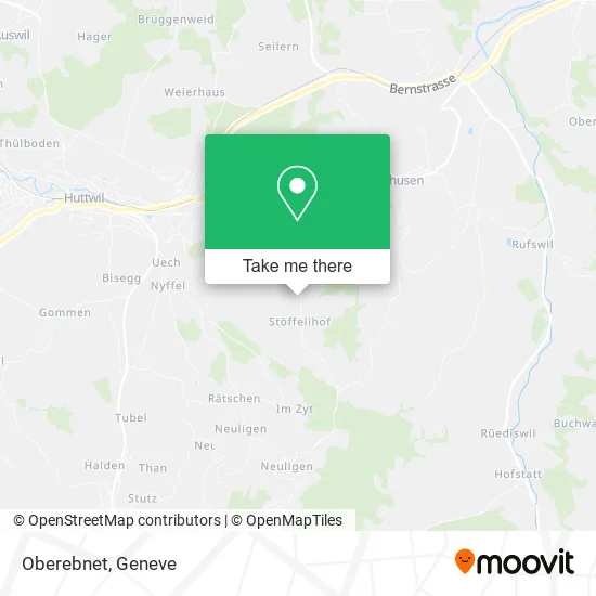 Oberebnet map